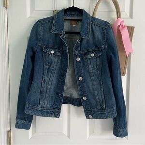 American Eagle Blue Denim Jean Jacket Size M